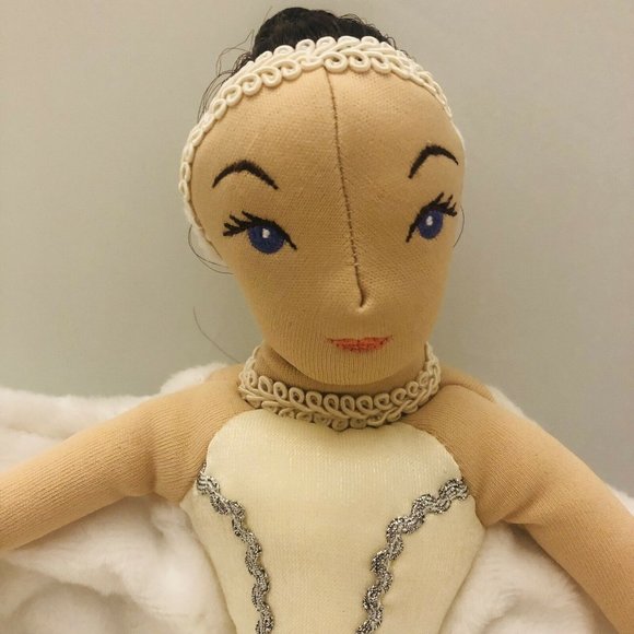Retired Folkmanis Swan Lake 15” Odette Ballerina Puppet With Tags - Picture 2 of 12